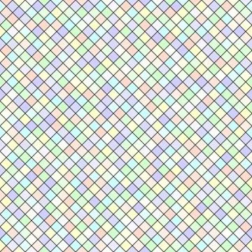 Diamond pattern. Seamless vector geometric background Stock Illustration