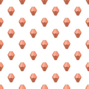 Diamond pattern seamless vector Stock Illustration