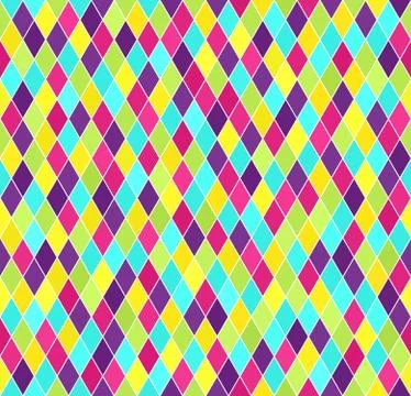 Diamond pattern. Seamless vector Stock Illustration