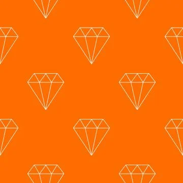 Diamond pattern vector orange Illustrazione stock