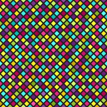 Diamond pattern. Vector seamless background Stock Illustration