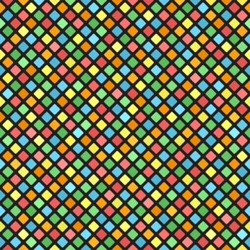 Diamond pattern. Vector seamless background Illustrazione stock