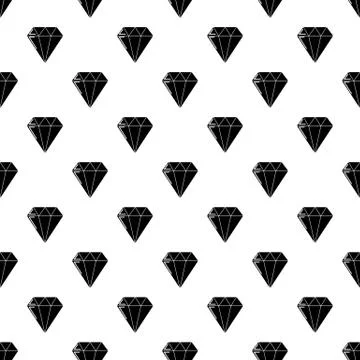 Diamond pattern vector seamless Stock Illustration