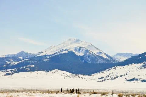 Diamond peak Stock Photos