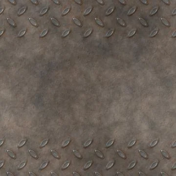 Diamond plate background Stock Illustration