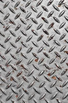 Diamond plate background Stock-Fotos