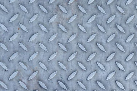 Diamond Plate Metal Texture Stock Photos