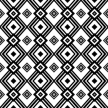 Diamond Print (Black, White) Stock Illustration