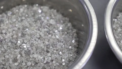 Diamond processing in the factory Stock Footage 126213409