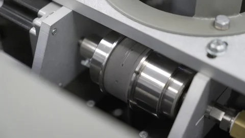 Diamond processing in the factory Stock Footage 127354327