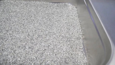 Diamond processing in the factory Stock Footage 127354418