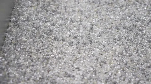 Diamond processing in the factory Stock Footage 127354420