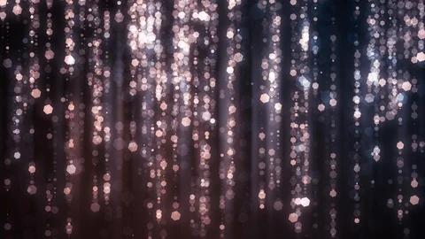 Diamond Rain Particles Stock Footage 91054812