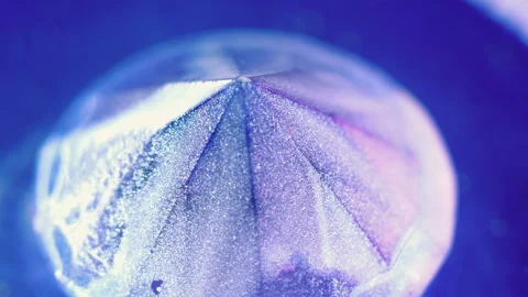 Diamond rainbow light glitter paint glowing ink Stock Footage 274974415