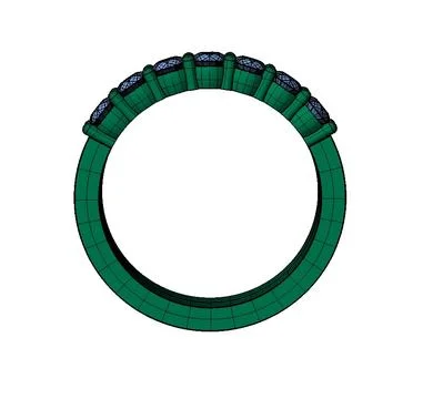 Diamond ring 5 3D 모델