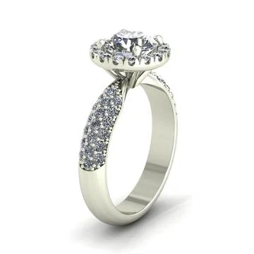Diamond ring 7 Modello 3D