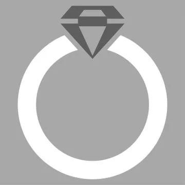 Diamond Ring Icon from Commerce Set イラスト素材