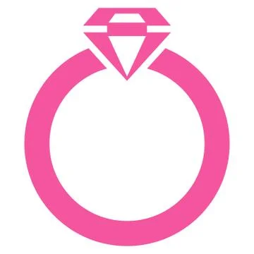 Diamond Ring Icon from Commerce Set 스톡 일러스트