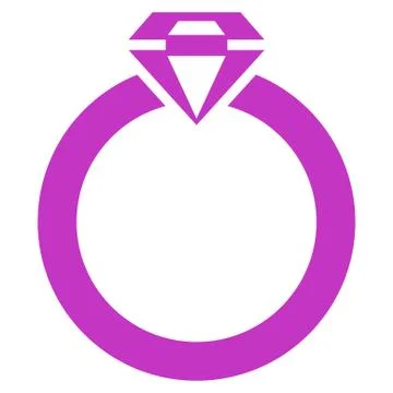 Diamond Ring Icon from Commerce Set 스톡 일러스트