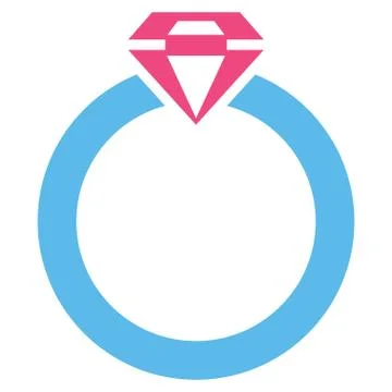 Diamond Ring Icon from Commerce Set 스톡 일러스트