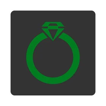 Diamond Ring Icon 스톡 일러스트