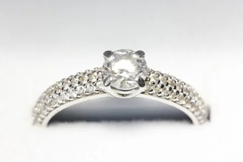 Diamond ring Fotos Stock