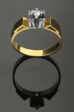 Diamond ring Stock Photos