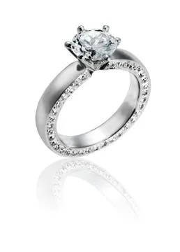 Diamond ring Stock Photos