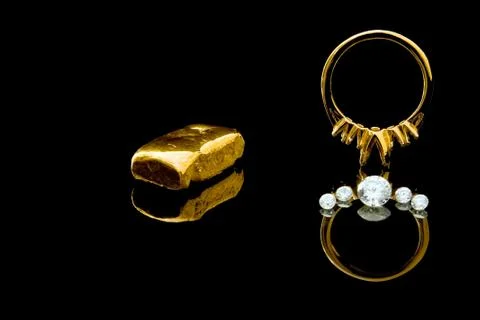 Diamond Ring Setting Stock Photos