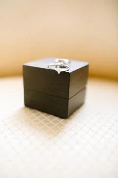 Diamond rings Stock Photos