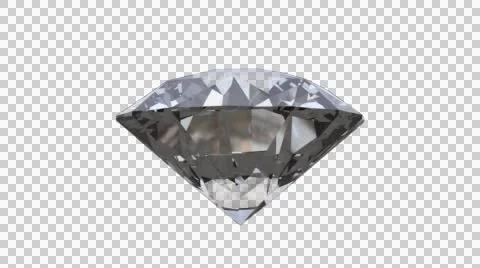 Diamond Rotation 3D Stockbeeldmateriaal 41315512