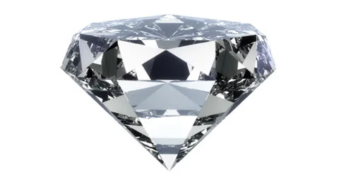 Diamond rotation Video stock 25161633