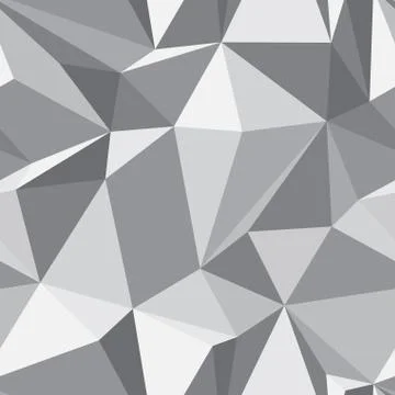 Diamond seamless pattern - abstract polygon texture Illustrazione stock