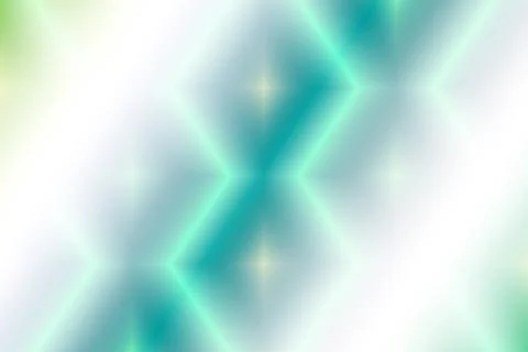 Diamond shape bright light crystal glass shine glow iridescent ice formation Stock Illustration