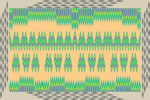 Diamond shape for a pattern to be classic stripe on background 스톡 일러스트