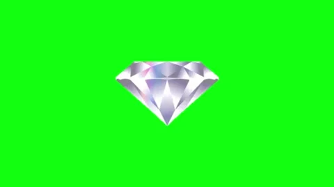 Diamond Shine Animation Chroma Key Stock Footage 337092275