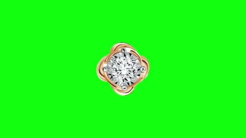 Diamond Shine Animation Chroma Key Видео 337092278