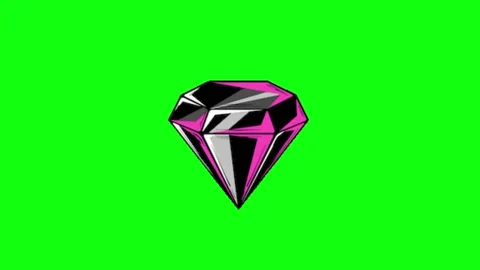 Diamond Shine Animation Chroma Key Stock-Footage 337092285