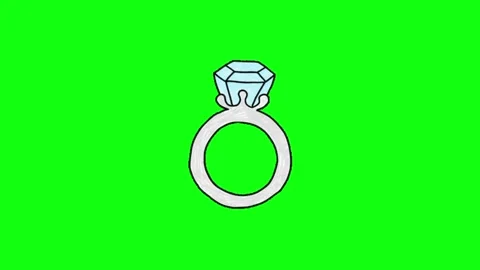 Diamond Shine Animation Chroma Key Stock-Footage 337092296