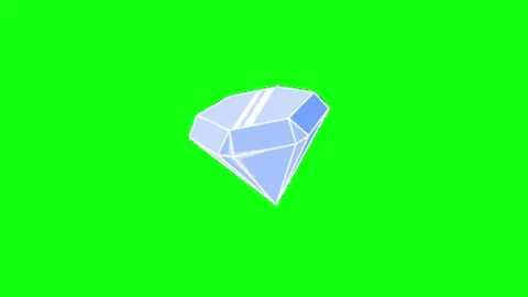 Diamond Shine Animation Chroma Key Stock Footage 337092351