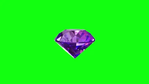 Diamond Shine Animation Chroma Key Video stock 337092352