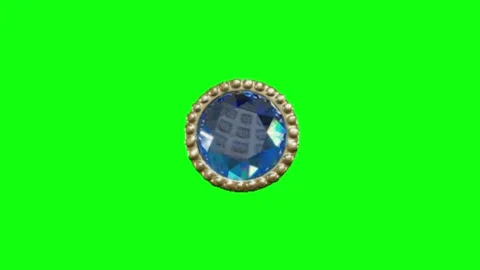 Diamond Shine Animation Chroma Key Vídeo Stock 337092370