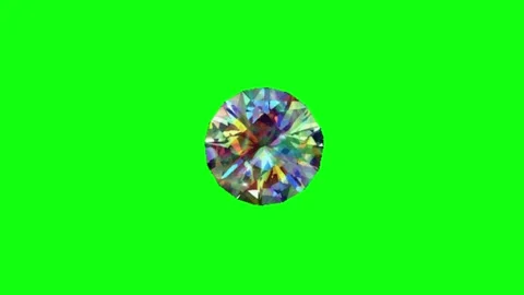 Diamond Shine Animation Chroma Key Stock Footage 337092375
