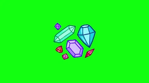 Diamond Shine Animation Chroma Key Vídeo Stock 337092391