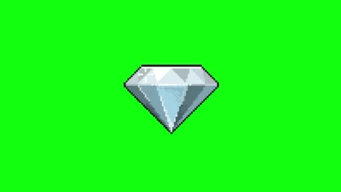 Diamond Shine Animation Chroma Key Stock Footage 337092417