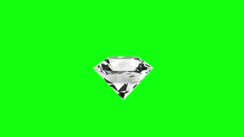 Diamond Shine Animation Chroma Key Stock-Footage 337092418