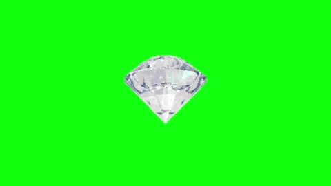 Diamond Shine Animation Chroma Key Stock Footage 337092430