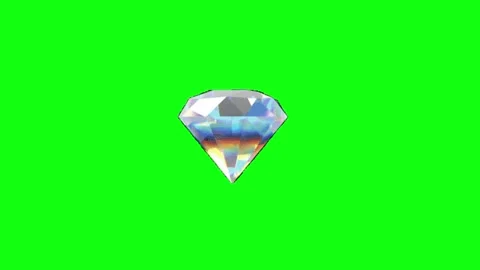 Diamond Shine Animation Chroma Key Видео 337092431