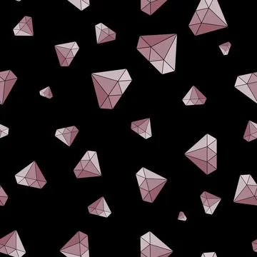 Diamond simple seamless pattern background. Illustration Stock Illustration
