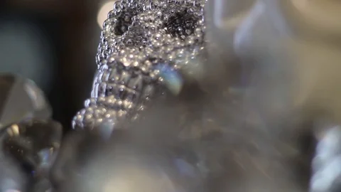 Diamond skull Video stock 89856185